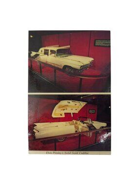 Elvis Presley Solid Gold Cadillac 4 x 6 Postcard 1960 Series 75 Fleetwood Limo
